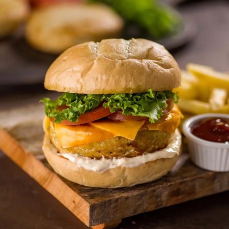 Receita de Hambúrguer de Frango com Lemon Herbs
